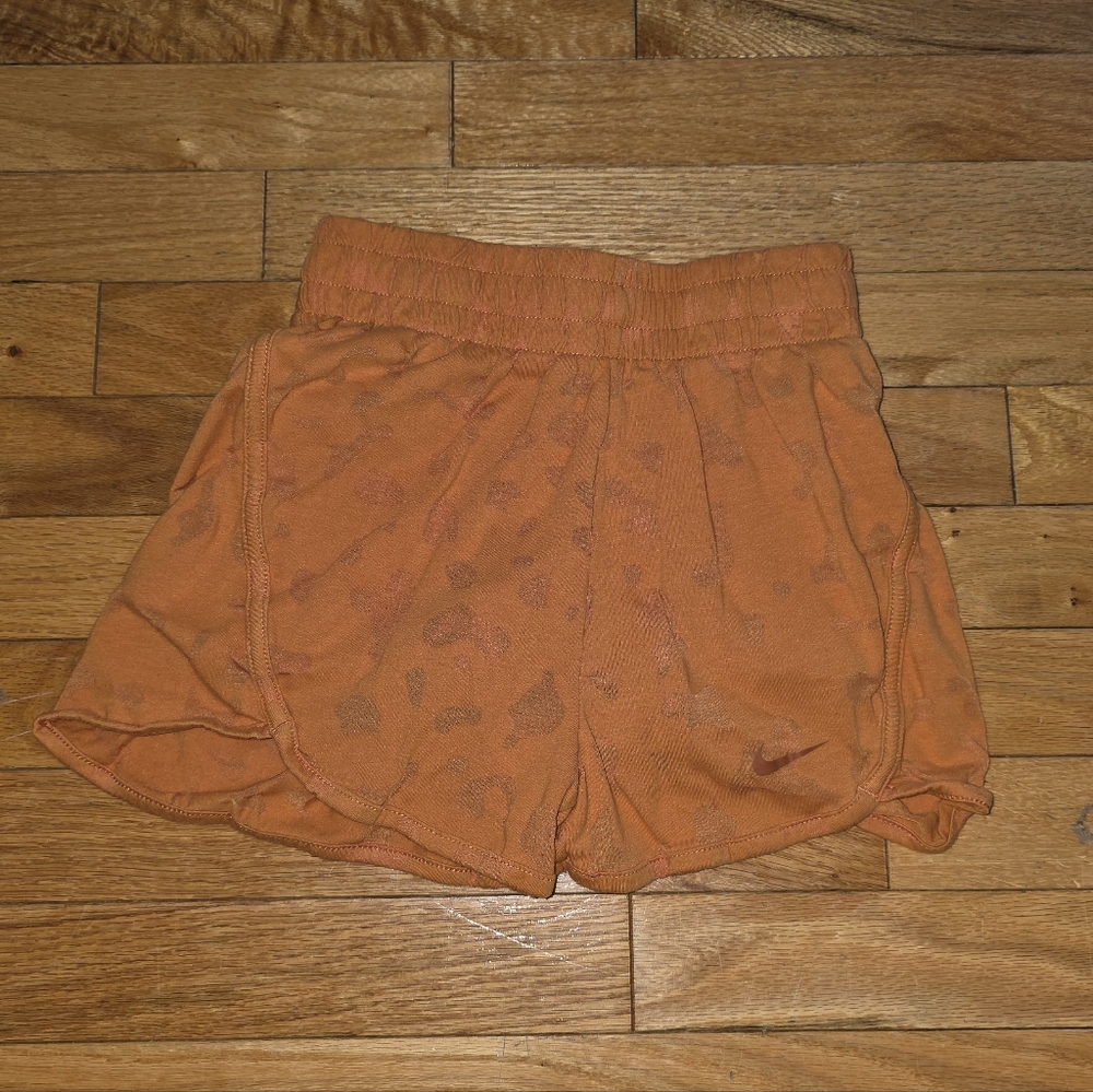 Kid's Orange Nike Shorts